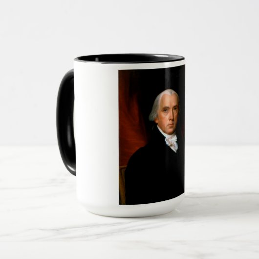 James Madison, het vierde President: koloniaal Ame Mok (Voorkant links)