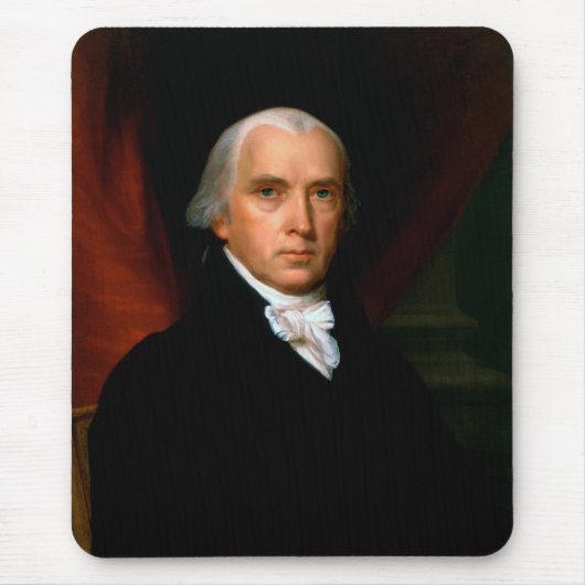 James Madison, het vierde President: koloniaal Ame Muismat (Voorkant)