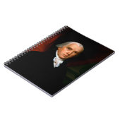 James Madison, het vierde President: koloniaal Ame Notitieboek (Linkerzijde)