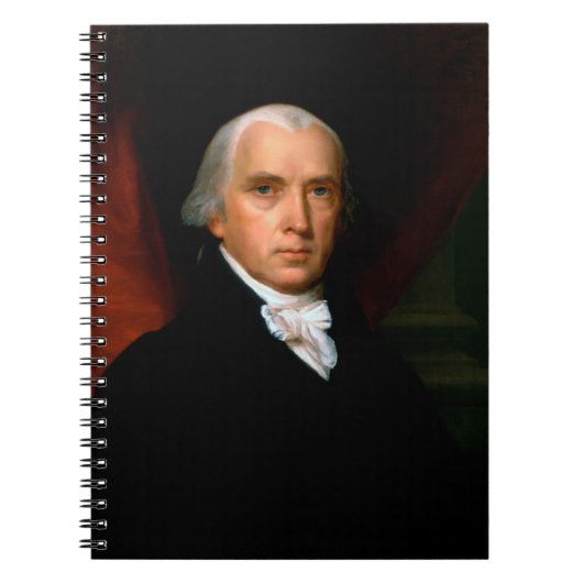 James Madison, het vierde President: koloniaal Ame Notitieboek (Voorkant)