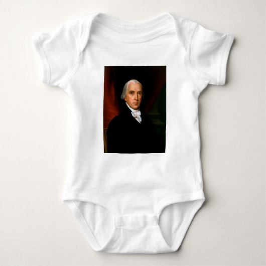 James Madison, het vierde President: koloniaal Ame Romper (Voorkant)