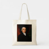 James Madison, het vierde President: koloniaal Ame Tote Bag (Achterkant)