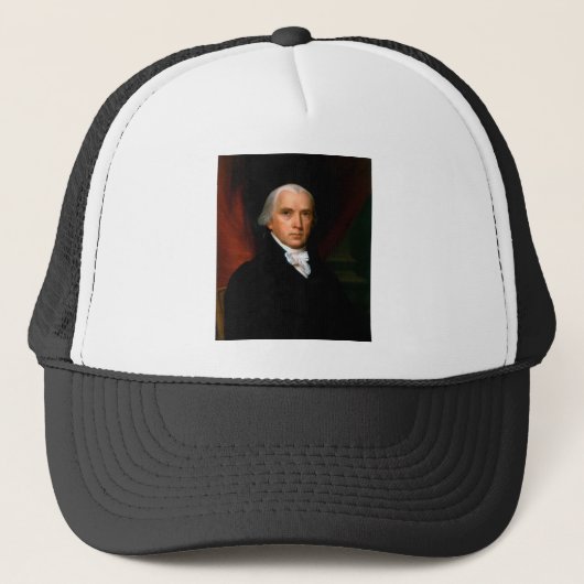 James Madison, het vierde President: koloniaal Ame Trucker Pet (Voorkant)
