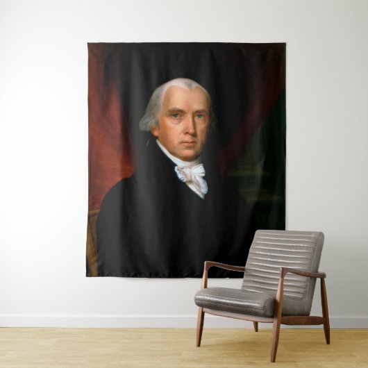 James Madison, het vierde President: koloniaal Ame Wandkleed (In situ)