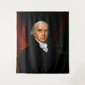 James Madison, het vierde President: koloniaal Ame Wandkleed (Voorkant)