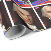 James Madison-honkbalkaart Cadeaupapier (Rol Hoek)
