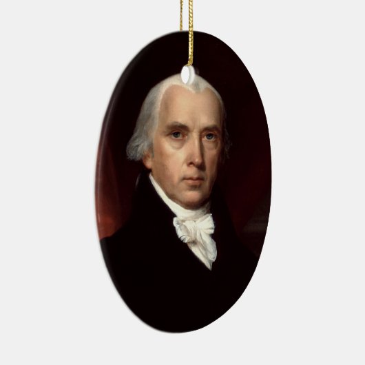 James Madison Keramisch Ornament (Rechts)