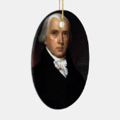 James Madison Keramisch Ornament (Rechts)