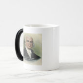 James Madison "Philosophy/Common Sense" Citaat Magische Mok (Voorkant links)