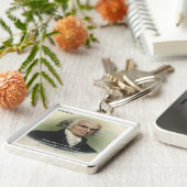 James Madison "Philosophy/Common Sense" Citaat Sleutelhanger (Zijkant)