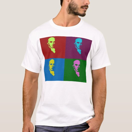 James Madison PopArt T-shirt (Voorkant)