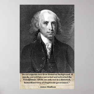 James Madison Poster