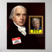 James Madison Poster (Voorkant)