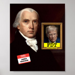 James Madison Poster