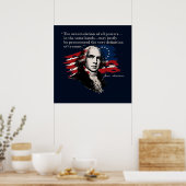 James Madison Poster (Keuken)