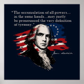 James Madison Poster (Voorkant)