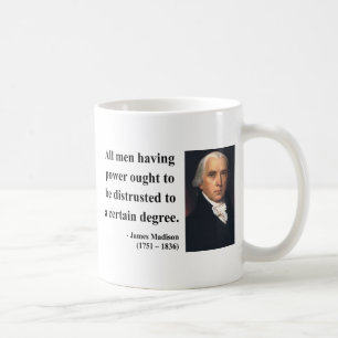James Madison Quote 1b Koffiemok