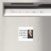 James Madison Quote 1b Magneet (Insitu (Vaatwasser))