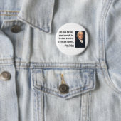 James Madison Quote 1b Ronde Button 5,7 Cm (In situ)