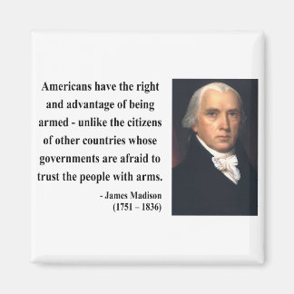 James Madison Quote 4b Magneet