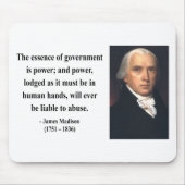 James Madison Quote 5b Muismat (Voorkant)