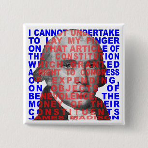 James Madison Quote Button