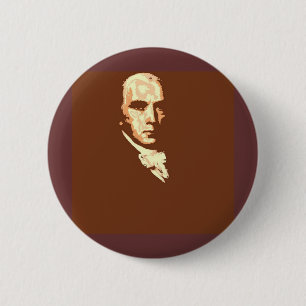 James Madison Ronde Button 5,7 Cm