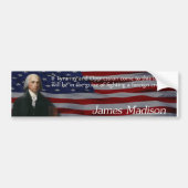 James Madison Tyranny Bumpersticker (Voorkant)
