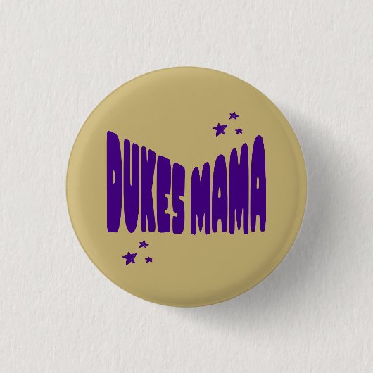 James Madison University Mama Knop Ronde Button 3,2 Cm (Voorkant)