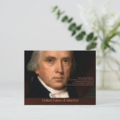 James Madison Verenigde Staten Briefkaart (Staand voorkant)