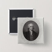 James Madison Vierkante Button 5,1 Cm (Voorkant /achterkant)