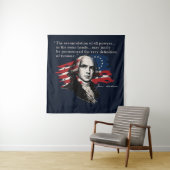 James Madison Wandkleed (In situ)