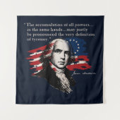 James Madison Wandkleed (Voorkant)