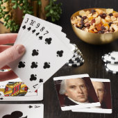 James Madison "Wantrouwen Macht" Wijsheid Quote Speelkaarten (Insitu)