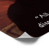 James Madison "War & Freedom" Wisdom Quote Poster (Hoek)