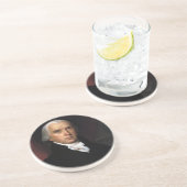 James Madison Zandsteen Onderzetter (Zijkant)
