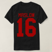 James Maslow jersey - rode tekst T-shirt (Design voorkant)