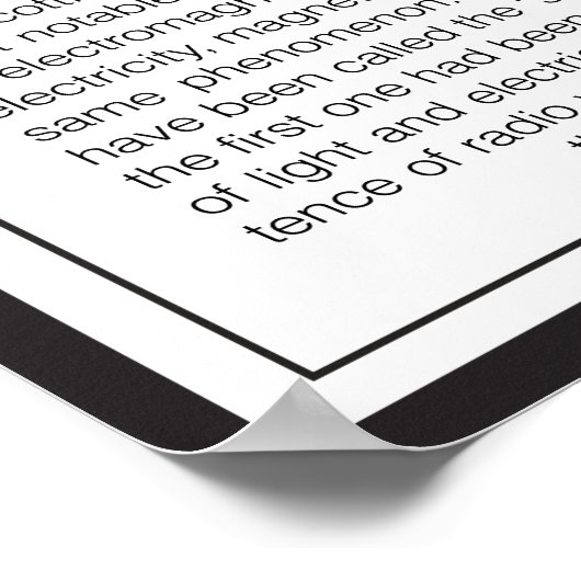 James Maxwell Poster (Hoek)