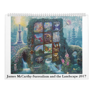James McCarthy-Surrealisme en het landschap 2017 Kalender