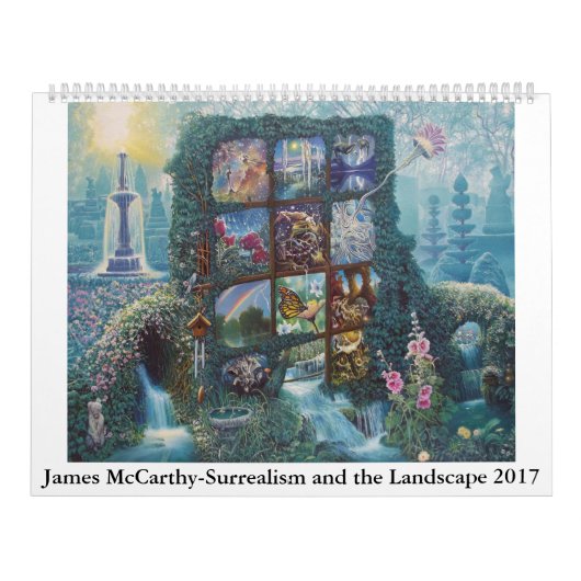 James McCarthy-Surrealisme en het landschap 2017 Kalender (Hoes)