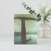 James McNeill Die alte Battersea Br?cke: Briefkaart (Staand voorkant)