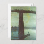 James McNeill Die alte Battersea Br?cke: Briefkaart (Voorkant / Achterkant)