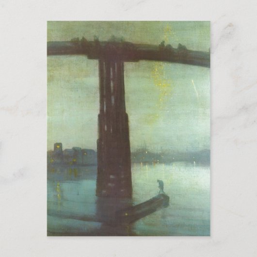 James McNeill Die alte Battersea Br?cke: Briefkaart (Voorkant)