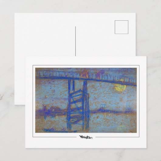 James McNeill Whistler #13-2 - Kunstansichtkaart Briefkaart (Voorkant / Achterkant)