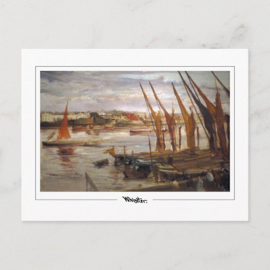 James McNeill Whistler #21-2 - Fine Art Briefkaart (Voorkant)