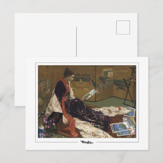 James McNeill Whistler #284-2 - Fine Art Postca... Briefkaart (Voorkant / Achterkant)
