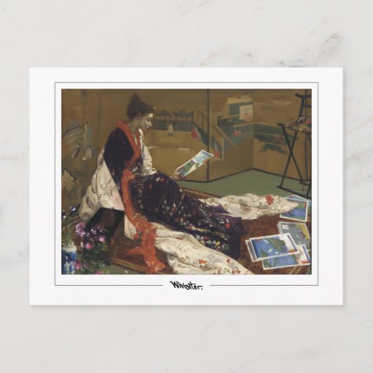 James McNeill Whistler #284-2 - Fine Art Postca... Briefkaart (Voorkant)