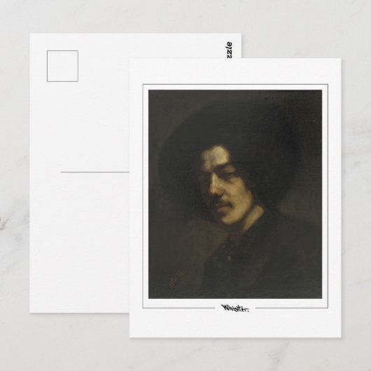 James McNeill Whistler #293 - Fine Art Briefkaart (Voorkant / Achterkant)