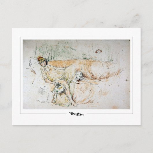 James McNeill Whistler #297-2 - Fine Art Postca... Briefkaart (Voorkant)