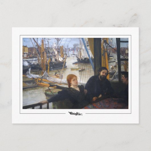 James McNeill Whistler #300-2 - Fine Art Postca... Briefkaart (Voorkant)
